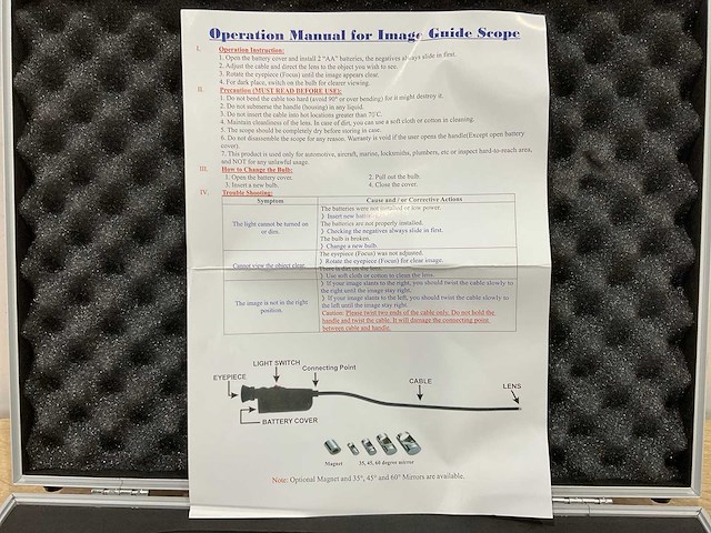Endoscoop - afbeelding 6 van  9