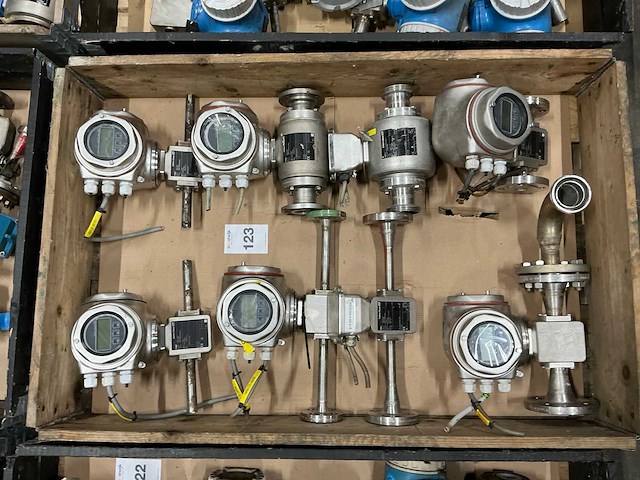 Endress + hauser promag 300 rvs flowmeter (6x) - afbeelding 1 van  10