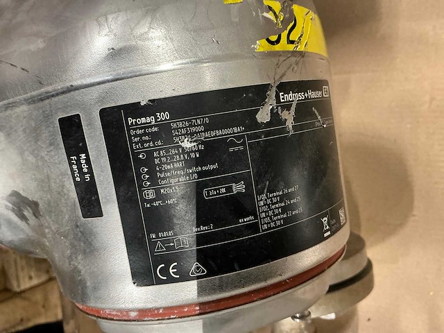 Endress + hauser promag 300 rvs flowmeter (6x) - afbeelding 4 van  10