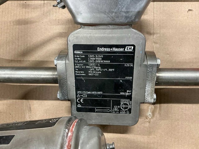 Endress + hauser promag 300 rvs flowmeter (6x) - afbeelding 5 van  10