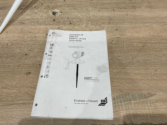 Endress+hauser - fm-radio 231 - niveau meter opslagtank - afbeelding 7 van  8