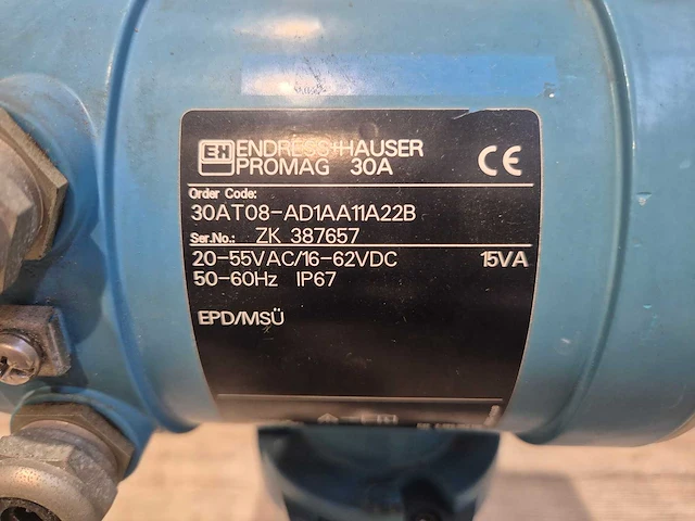 Endress+hauser - promag 30a en promag a flowmeter - afbeelding 7 van  8