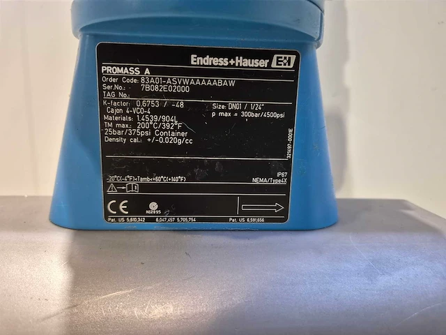 Endress+hauser - promass 83 en promass a coriolis massameter - afbeelding 2 van  6