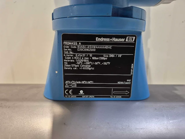 Endress+hauser - promass 83 en promass a coriolis massameter - afbeelding 5 van  6