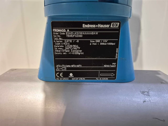 Endress+hauser - promass 83 en promass a coriolis massameter - afbeelding 1 van  6