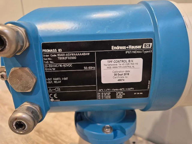 Endress+hauser - promass 83 en promass a coriolis massameter - afbeelding 5 van  6