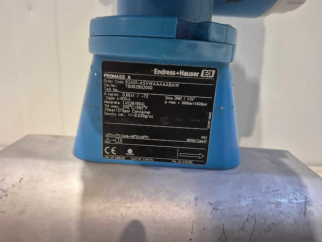 Endress+hauser - promass 83 en promass a coriolis massameter - afbeelding 2 van  6