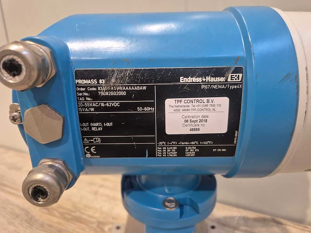 Endress+hauser - promass 83 en promass a coriolis massameter - afbeelding 6 van  6