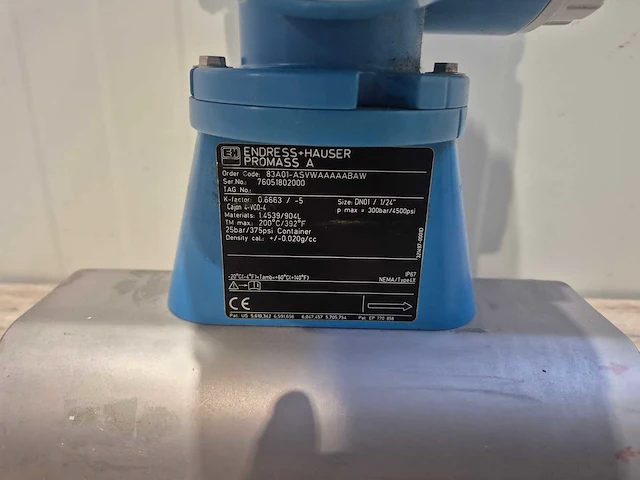 Endress+hauser - promass 83 en promass a coriolis massameter - afbeelding 2 van  6