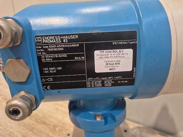 Endress+hauser - promass 83 en promass a coriolis massameter - afbeelding 6 van  6