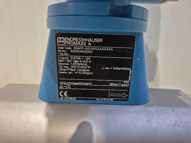 Endress+hauser - promass 83 en promass a coriolis massameter - afbeelding 2 van  6