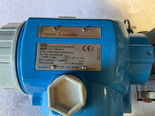 Endress&hauser deltabar drukverschil transmitter (2x) - afbeelding 8 van  8