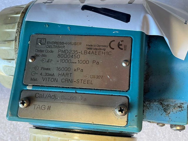 Endress&hauser deltabar drukverschil transmitter - afbeelding 5 van  5