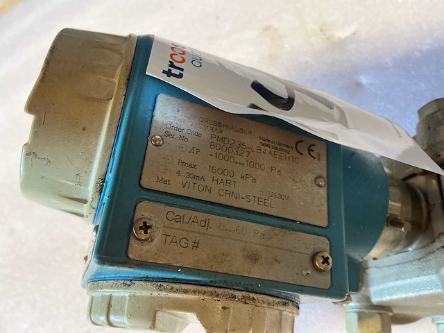 Endress&hauser deltabar drukverschil transmitter - afbeelding 6 van  6