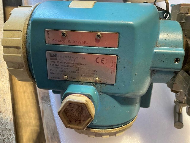 Endress&hauser deltabar s drukverschil transmitter (3x) - afbeelding 3 van  11