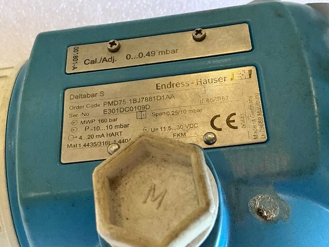 Endress&hauser deltabar s drukverschil transmitter - afbeelding 6 van  6