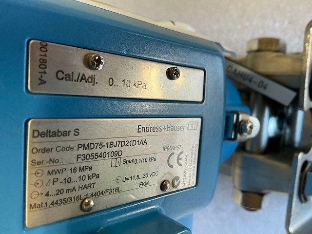 Endress&hauser deltabar s drukverschil transmitter - afbeelding 7 van  7