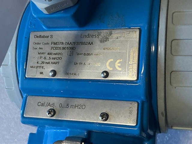 Endress&hauser deltabar s drukverschil transmitter - afbeelding 4 van  8