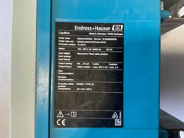 Endress&hauser liquiline transmitterplatform 55va - afbeelding 6 van  6
