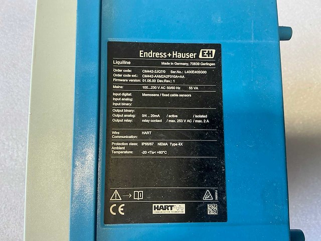 Endress&hauser liquiline transmitterplatform 55va - afbeelding 6 van  6