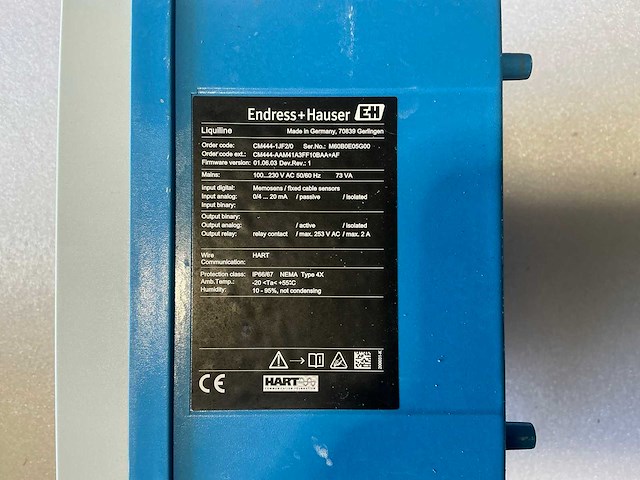 Endress&hauser liquiline transmitterplatform 73va - afbeelding 5 van  6