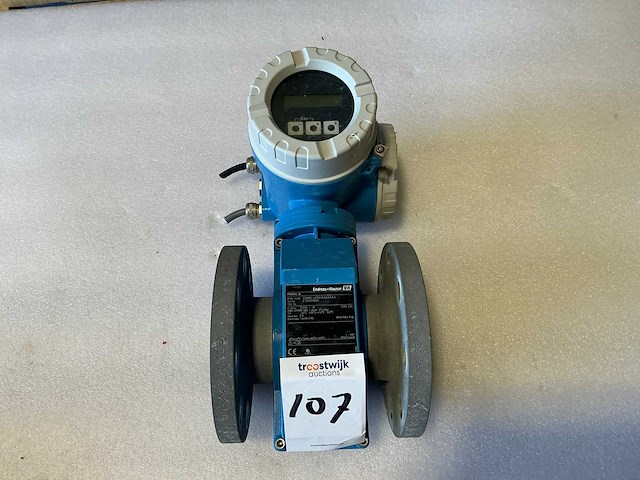 Endress&hauser promag 50/ promag w electromagnetische flowmeter dn80/pn16 - afbeelding 1 van  8
