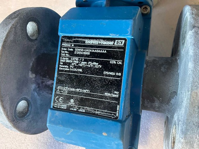 Endress&hauser promag 50/promag w electro magnetische flowmeter dn50/pn40 - afbeelding 7 van  7