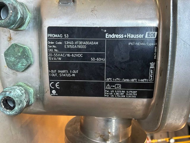 Endress+hauser promag h elektromagnetische flowmeter - afbeelding 6 van  6