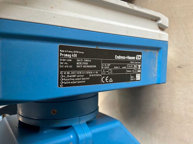 Endress+hauser promag w + 400 elektromagnetische flowmeter - afbeelding 5 van  6
