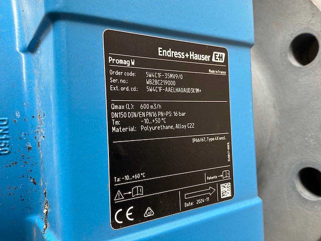 Endress+hauser promag w + 400 elektromagnetische flowmeter - afbeelding 6 van  6