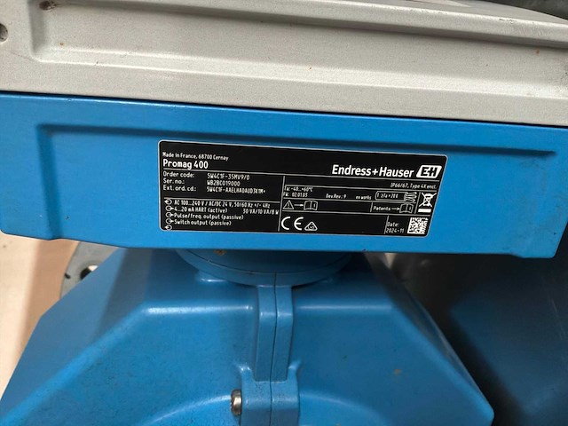 Endress+hauser promag w + 400 elektromagnetische flowmeter - afbeelding 4 van  5
