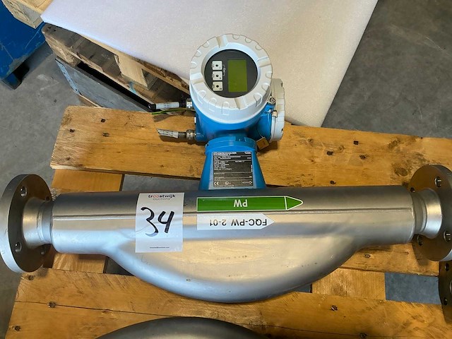 Endress&hauser promass 83/ promass f flowmeter dn50/dn40 - afbeelding 1 van  9