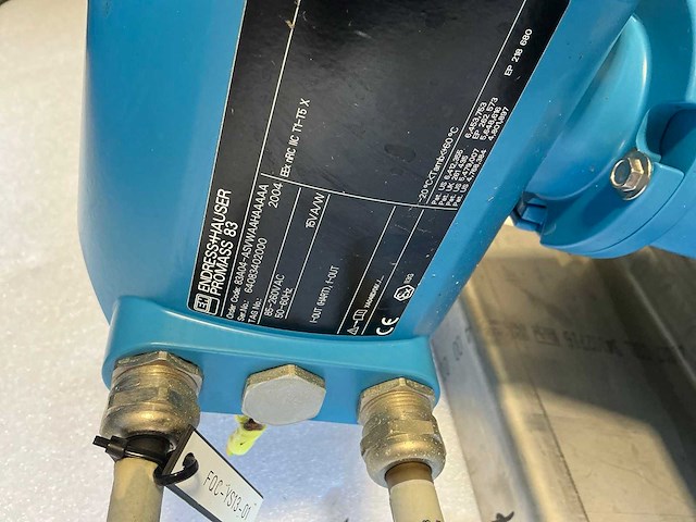 Endress&hauser promass 83/promass a flowmeter dn04 - afbeelding 9 van  10