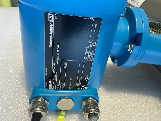 Endress&hauser promass 83/promass a flowmeter - afbeelding 5 van  9