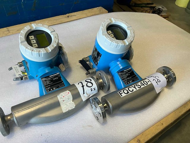 Endress&hauser promass 83/promass f flowmeter dn15/pn40 (2x) - afbeelding 6 van  13