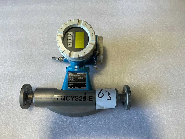Endress&hauser promass 83/promass f flowmeter dn15/pn40 - afbeelding 1 van  8
