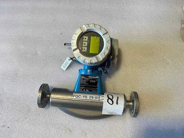 Endress&hauser promass 83/promass f flowmeter dn15/pn40 - afbeelding 1 van  9