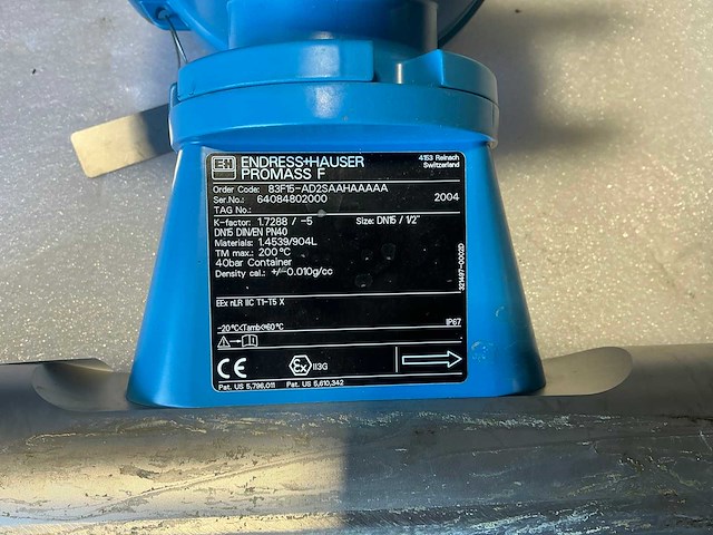 Endress&hauser promass 83/promass f flowmeter dn15/pn40 - afbeelding 6 van  7