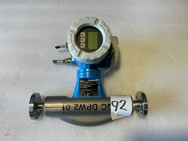 Endress&hauser promass 83/promass f flowmeter dn15/pn40 - afbeelding 1 van  8