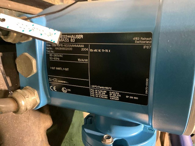 Endress&hauser promass 83/promass f flowmeter dn15/pn40 - afbeelding 3 van  3