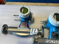 Endress&hauser promass 83/promass f flowmeter dn25/pn40 (2x) - afbeelding 7 van  13