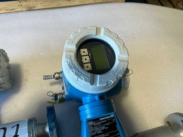 Endress&hauser promass 83/promass f flowmeter dn25/pn40 (2x) - afbeelding 9 van  13