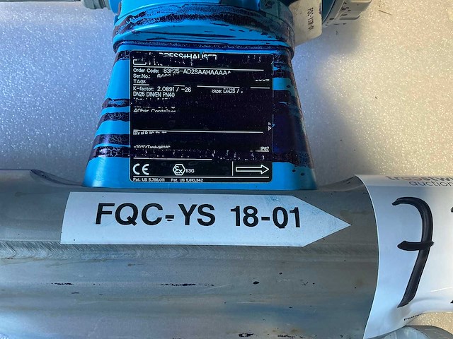 Endress&hauser promass 83/promass f flowmeter dn25/pn40 (2x) - afbeelding 13 van  13
