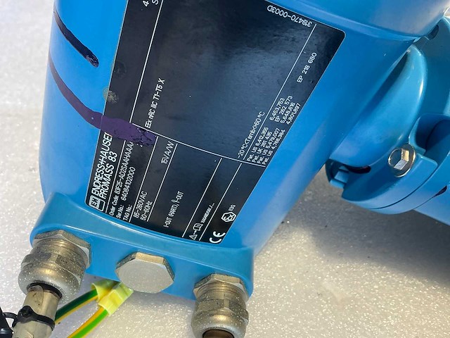 Endress&hauser promass 83/promass f flowmeter dn25/pn40 - afbeelding 6 van  9