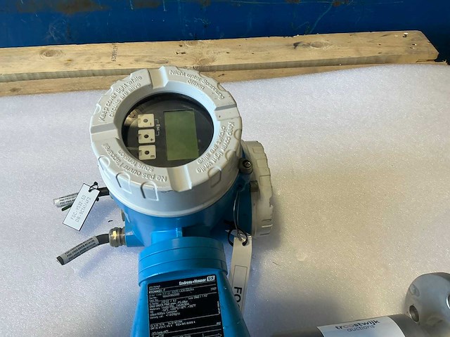 Endress&hauser promass 83/promass f flowmeter dn40/pn40 - afbeelding 5 van  9