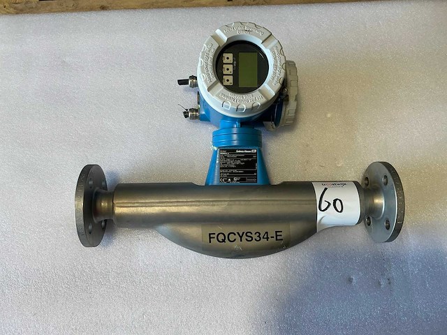 Endress&hauser promass 83/promass f flowmeter dn40/pn40 - afbeelding 1 van  7