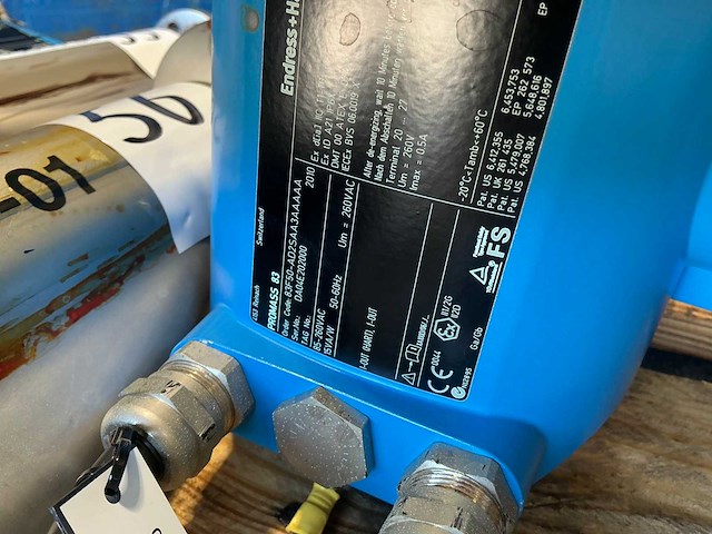 Endress&hauser promass 83/promass f flowmeter dn50/pn40 - afbeelding 5 van  8