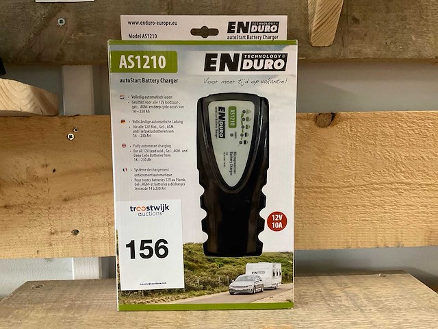 Enduro as1210 acculader - afbeelding 1 van  2