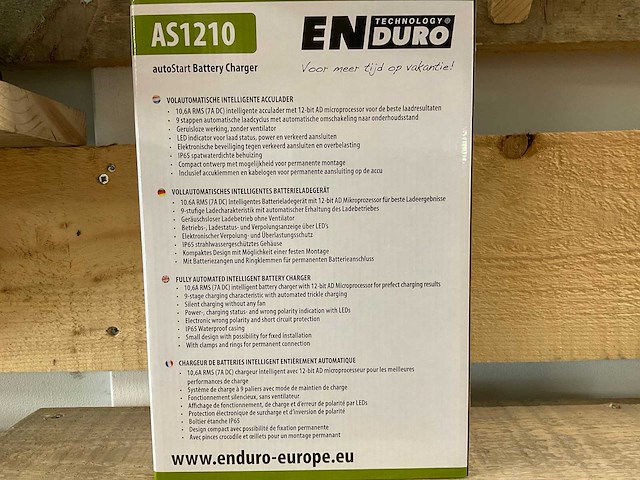 Enduro as1210 acculader - afbeelding 2 van  2