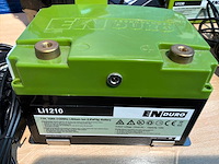 Enduro li1210 10ah caravan accu - afbeelding 2 van  3